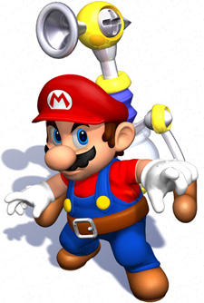 Mario brings sunshine. And pain.